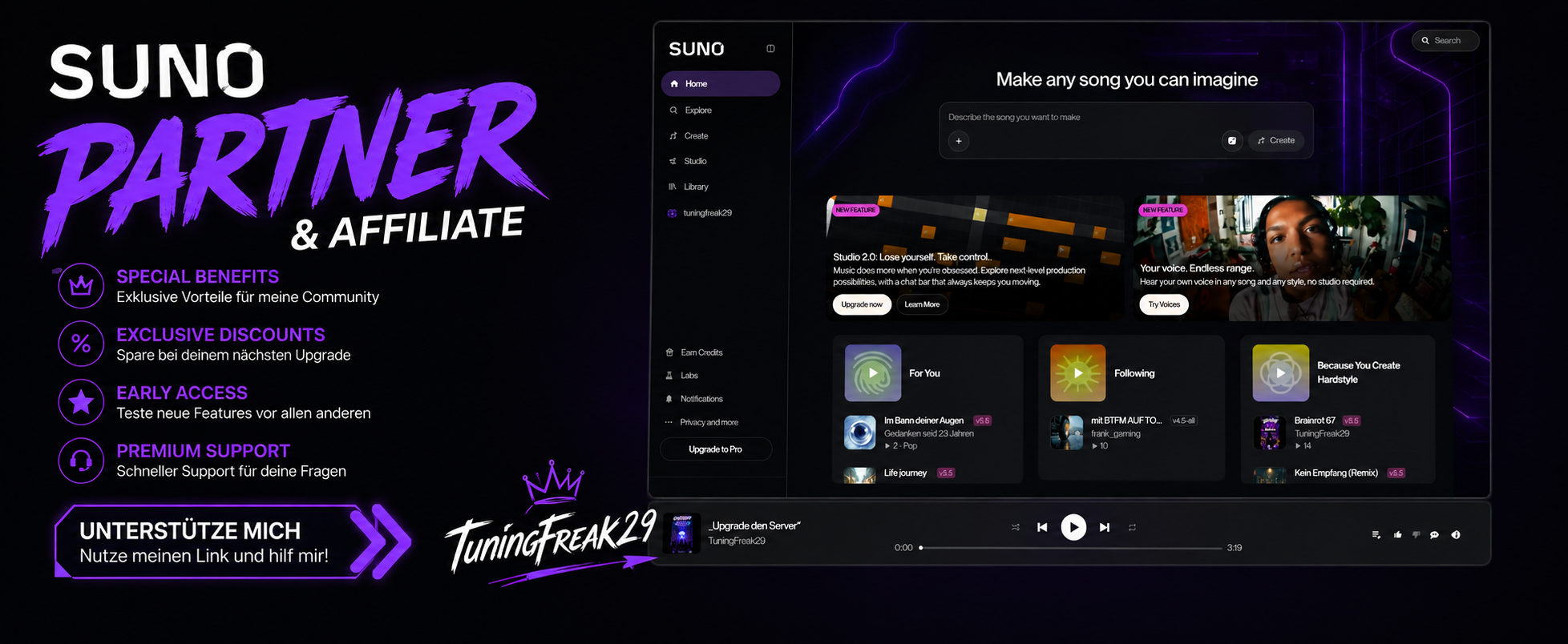 Suno Partner